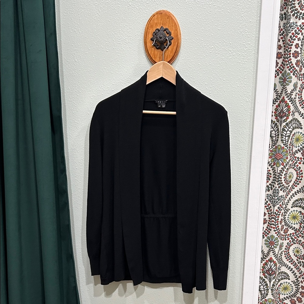 Theory Black Women’s Cardigan